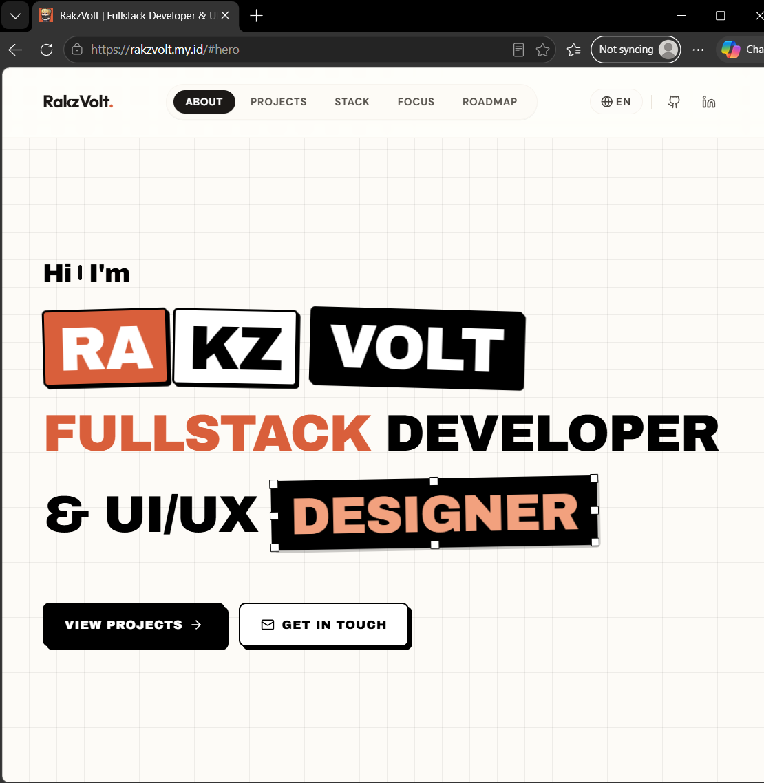 Website Portofolio